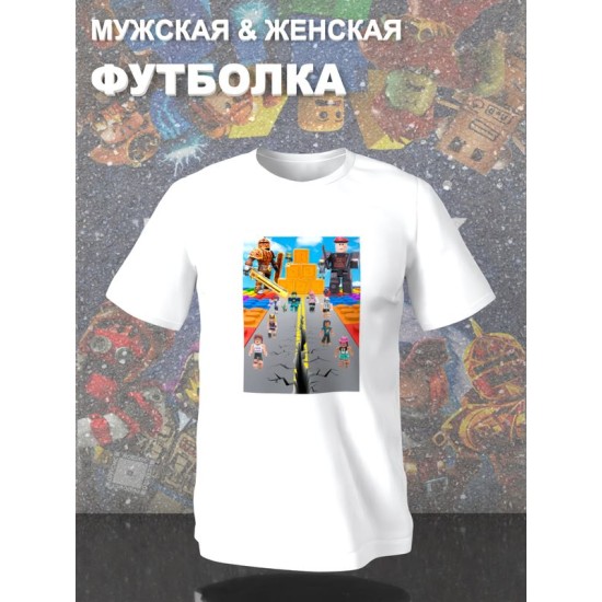 Футболка Роблокс игра Roblox game merch с принтом
