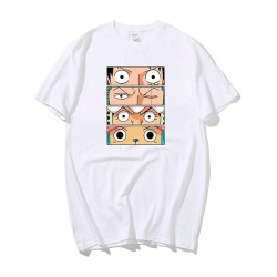 Футболка ван пис one piece луффи с принтом
