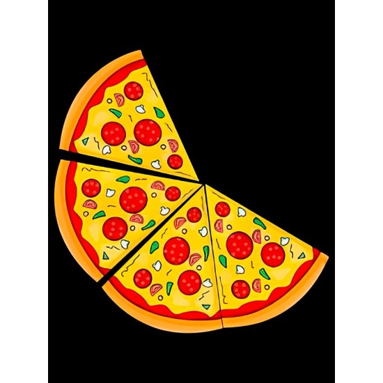 Футболка фэмили лук пицца pizza с принтом