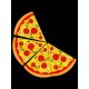 Футболка фэмили лук пицца pizza с принтом