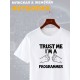 Футболка программиста trust me программирование с принтом