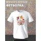 Футболка аниме котик кавай japan maneki neko с принтом