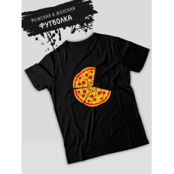 Футболка фэмили лук пицца pizza с принтом