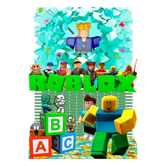 Футболка Roblox Роблокс игра роблох с принтом