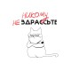 Футболка с котом прикол с принтом