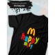 Футболка хэппи милф happy milf с ярким принтом
