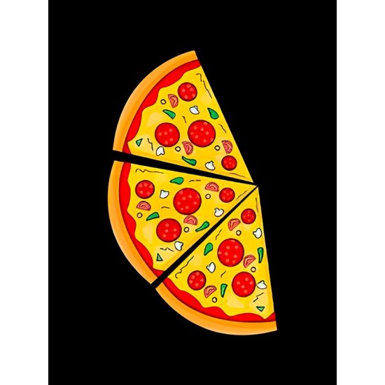 Футболка фэмили лук пицца pizza с принтом