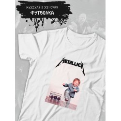 Футболка Металлика Metallica рок с принтом