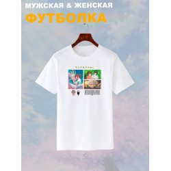 Футболка унесенные призраками аниме Гибли с принтом