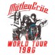 Футболка Motley Crue с принтом, надписью и рисунком в ретро стиле винтаж, прикольная одежда андеграунд гранж y2k, оверсайз унисекс.