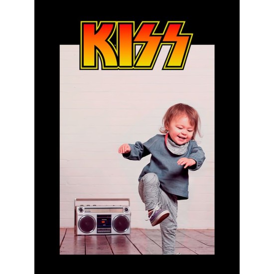 Футболка Kiss Кисс с рок группами с принтом