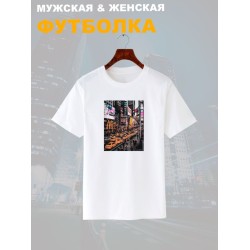 Футболка new york city нью йорк с принтом