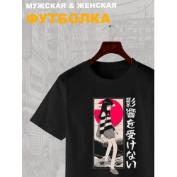 Футболка аниме тянка anime girl с принтом