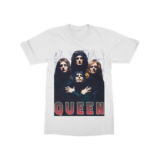 Футболка Queen участники Квин с принтом