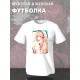 Футболка Megurine Luka Мегурине Лука Мэгуринэ аниме с принтом