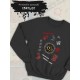 Свитшот Виктор Цой с принтом в ретро винтажном стиле рок мерч rock merch, одежда андеграунд y2k style, оверсайз унисекс.