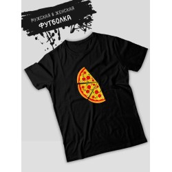 Футболка фэмили лук пицца pizza с принтом