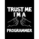 Футболка программиста trust me программирование с принтом