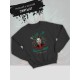 Свитшот Король и Шут с принтом Горшенев, рок мерч rock merch, толстовка без капюшона, рокерская одежда андеграунд y2k style underground.