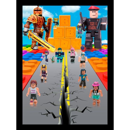 Футболка Роблокс игра Roblox game merch с принтом