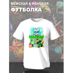 Футболка Roblox Роблокс игра роблох с принтом