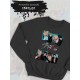 Свитшот Stray kids с участниками группы Стрей кидс, с принтом Банчан Ли Ноу Хёнджин Хан Феликс Чонин Ай Эн Сынмин Чанбин, кей поп одежда, кпоп мерч kpop merch.