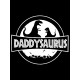 Футболка фэмили лук динозавр daddy для папы с семейным принтом
