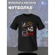 Футболка аниме тян вайфу anime girl waifu merch с принтом