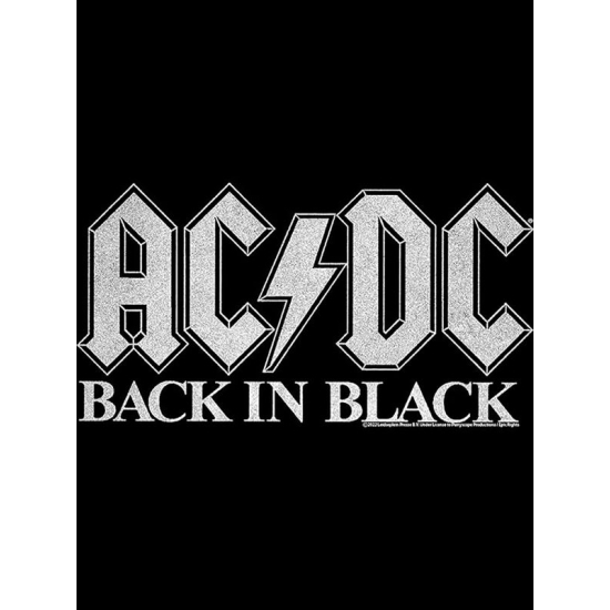 Худи ACDC Back in Black с принтом в ретро стиле 90 х, винтаж рок мерч rock merch, одежда андеграунд y2k style, оверсайз унисекс.