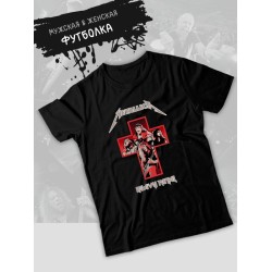 Футболка Metallica Металлика металика с принтом