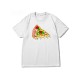 Парная футболка с пиццей pizza парочка с принтом