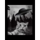 Футболка meow Metallica Металлика с котом с принтом