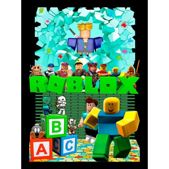 Футболка Roblox Роблокс игра роблох с принтом