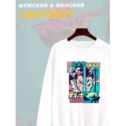 Свитшот Homemade Home made Warrior аниме с принтом