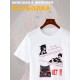 Футболка аниме тян вайфу anime girl waifu merch с принтом