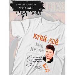 Футболка Сектор газа Юрий Хой с принтом в ретро винтажном стиле панк рок underground, оверсайз унисекс.