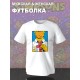 Футболка Гомер Симпсон с пончиком Симпсоны Simpsons с принтом