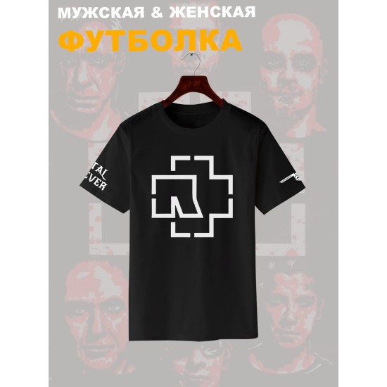 Футболка Rammstein Рамштайн Ramstein с принтом