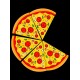 Футболка фэмили лук пицца pizza с принтом