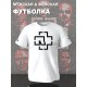 Футболка Rammstein Рамштайн Ramstein с принтом