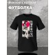 Футболка аниме тянка anime girl с принтом