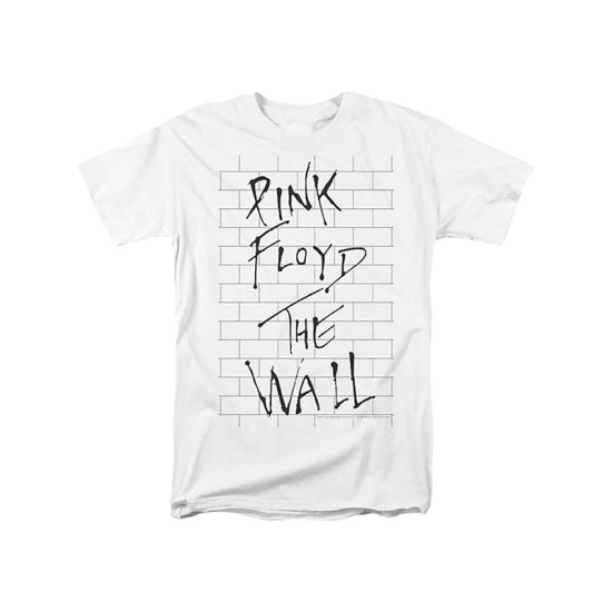 Футболка Пинк Флойд Pink Floyd The Wall с принтом и надписью в ретро винтажном стиле рок мерч rock merch, одежда андеграунд гранж y2k style underground, оверсайз унисекс