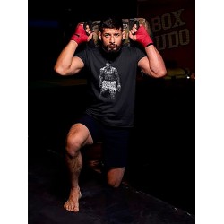 Футболка Мухаммед Али Muhammad Ali с принтом и надписью с боксерской тематикой в стиле винтаж, прикольная одежда андеграунд гранж y2k style, оверсайз унисекс.