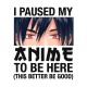 Футболка аниме кун anime с принтом