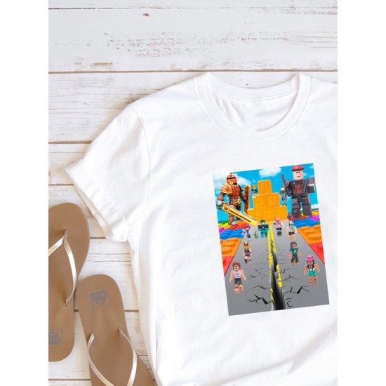 Футболка Роблокс игра Roblox game merch с принтом