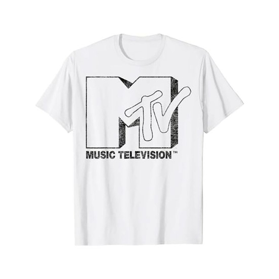 Футболка MTv music television музыка с принтом