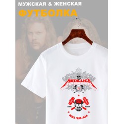 Футболка Металлика Metallica kill em all с принтом