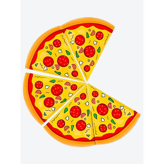 Футболка фэмили лук пицца pizza с принтом