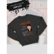Свитшот Сектор газа с принтом Юрий Хой, панк рок мерч punk rock merch в ретро стиле, толстовка без капюшона, гранж одежда андеграунд y2k style underground.