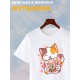 Футболка аниме котик кавай japan maneki neko с принтом
